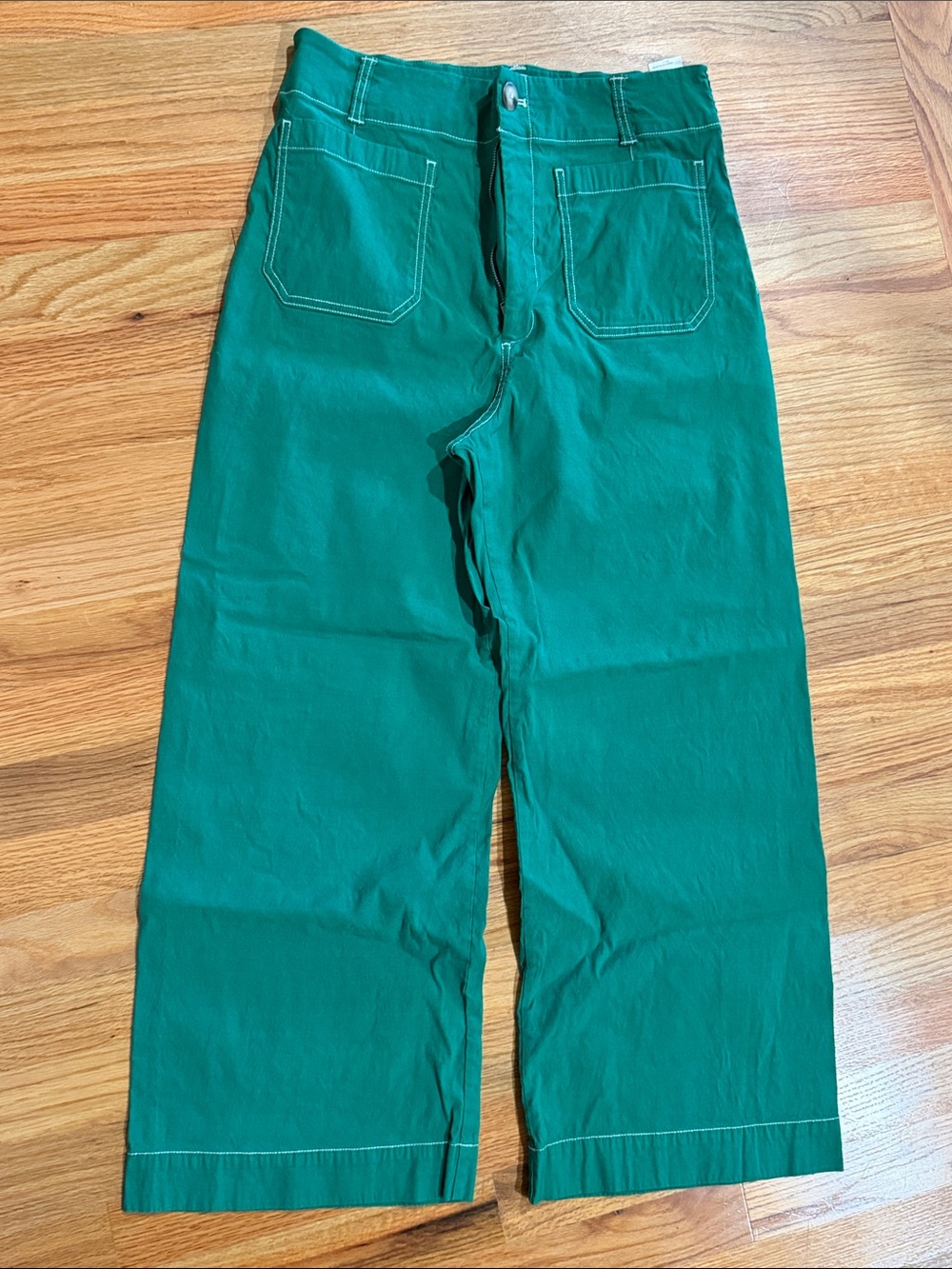 Maeve Women’s Wide-Leg Green pants size 30